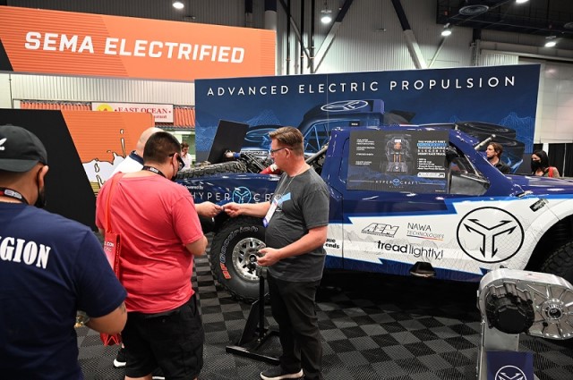 sema electric vehicles